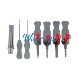 [Upgrade]
Electric vehicle lock tool set (inner groove、sided groove set, 5-piece)