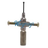 [Short]
springless wafer lock steel padlock tool.