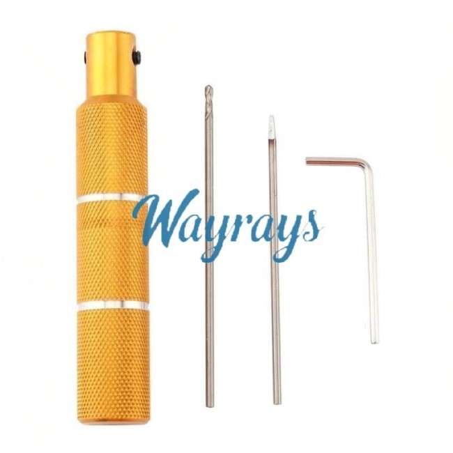 Cross lock drilling tool.
