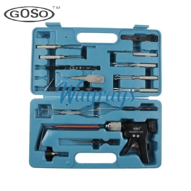 GOSO brand Car hook pick and Decoder Tool Kit, Support most car in the market: VW, Audi, Porsche, Honda...