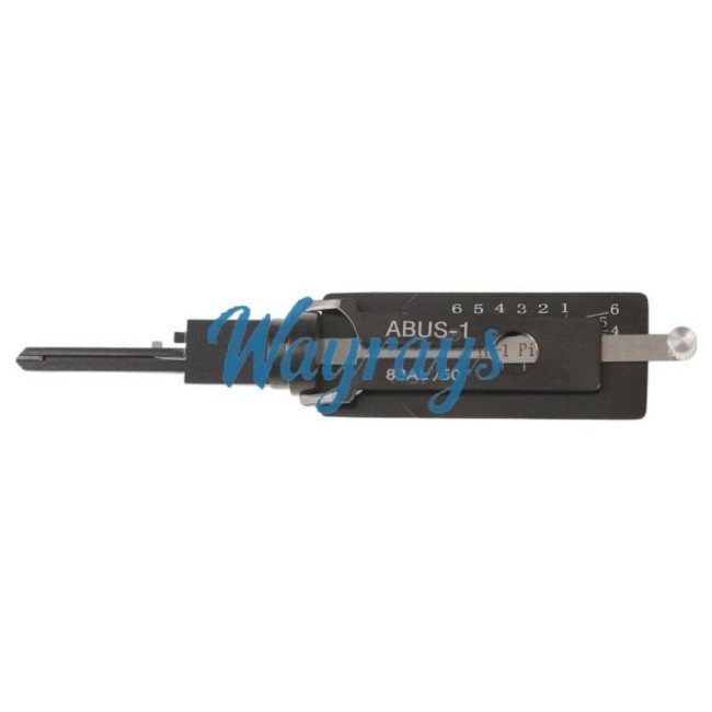 ABUS-1 2 in 1 lock pick decoder tool.Support Malaysia residential decoder