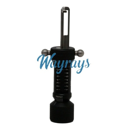 AKK 2 in 1 7x7 lock pick decoder tool.Suitable for use on flat key locks.