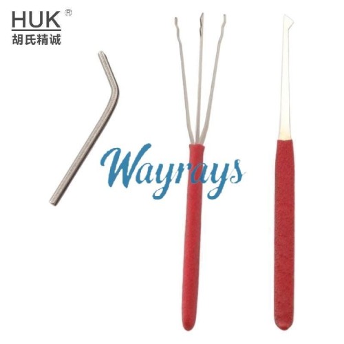 HUK brand the security gen-2 tool uses superior materials compared to other brands, offering a higher opening success rate, longer service life, and a correspondingly higher price.