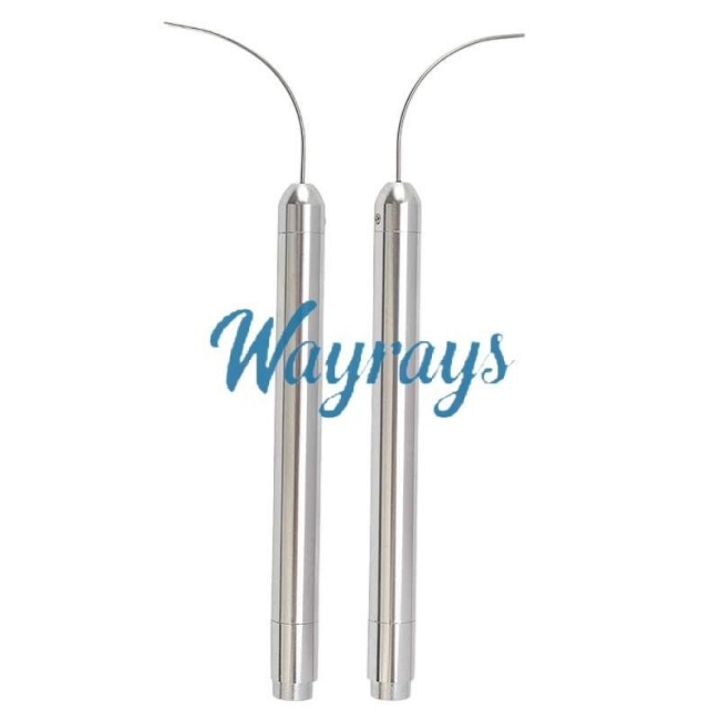 stainless steel Lock borescope with light