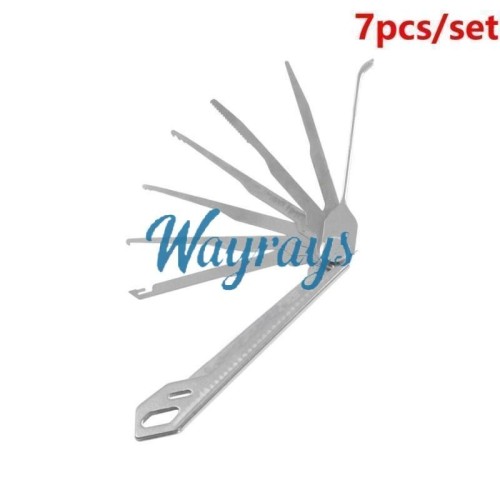 [7pcs/set]GS-X7 Speed Strom broken key removal tool