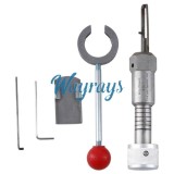 [Mul-7pins-R]2 in 1 pick and decoder tool,isreal Mul-T lock