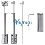 [Universal type]HUK brand diebold safe wafer lock tool；--keyway is a single slot (straight)