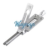 SS005 2 in 1 lock pick decoder tool.Support residential decoder