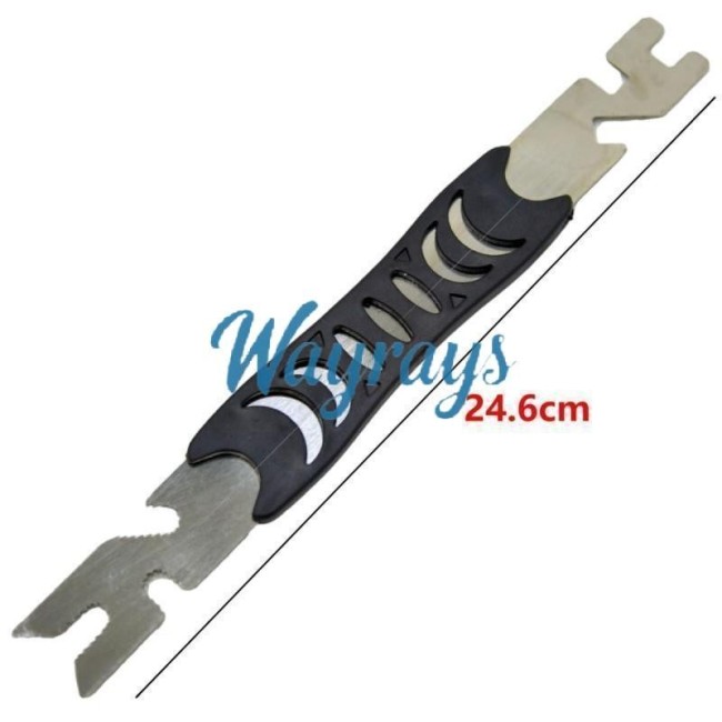 Fingerprint electronic lock faceplate removal tool, special steel, rust-proof, high flexibility