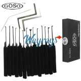 GOSO brand hook pick tool,use for residential locks:AB kaba lock,AB kaba crescent lock. can be easily opened, whether with i-pins or without.
