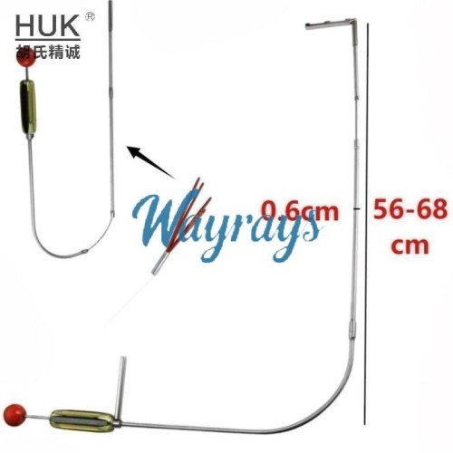 HUK brand small peephole tool changeable head with adjustable length (56cm-68cm)
