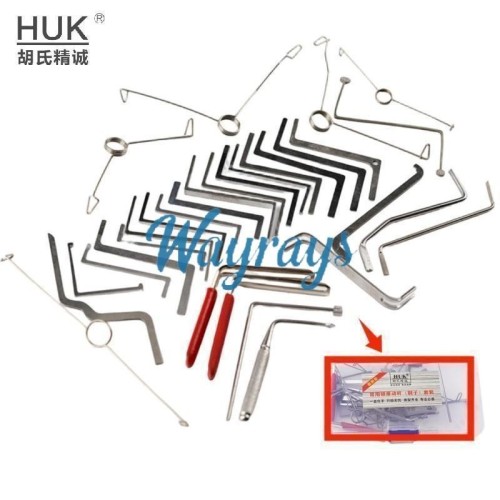 HUK brand Tension wrench 31pcs tool set use for residential lock