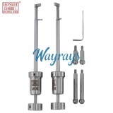Honest brand twin-wafer lock tool for vault lock