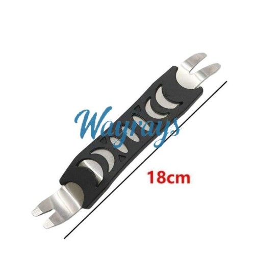 Fingerprint electronic lock faceplate removal tool, special steel, rust-proof, high flexibility