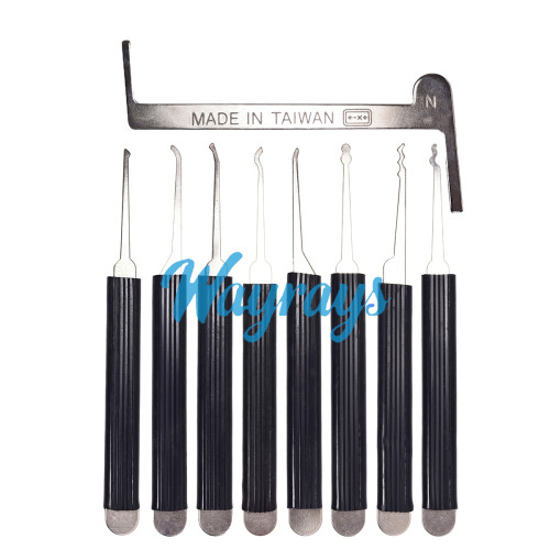 Hook pick tool use for residential lock