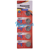 Original panasonic CR2016 Battery ( 5pcs/1 blister pack) unrechargeable