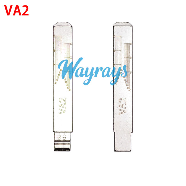 For VA2T Citroen Peugeot Key blade with scale