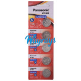 Original panasonic CR2032 Battery ( 5pcs/1 blister pack) unrechargeable