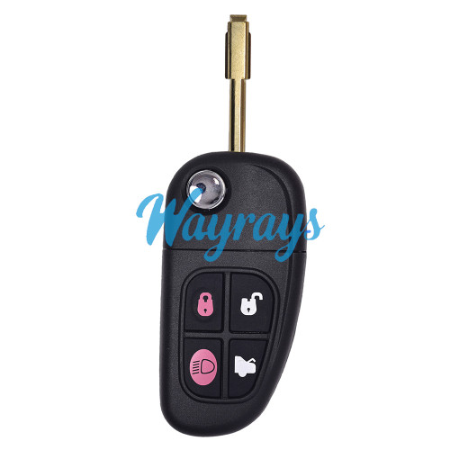 For Jaguar NHVWB1U241 4D60 chip with ASK 434mhz 4 button remote key