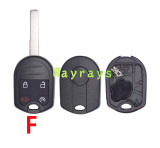 For Ford key shell withlogo place