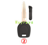 For Mitsubishi transponder key shell without chip without logo,can put tpx long chip