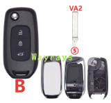 For Renault modified high quality key shell without logo place