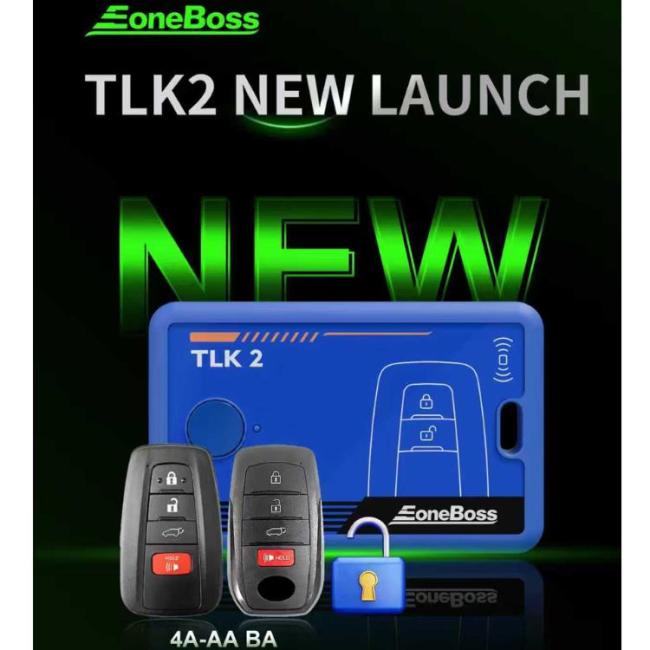 2026 EONEBOSS TLK2 Locked Key Reuse Tool for Toyota / Lexus 4A-AA BA Keys