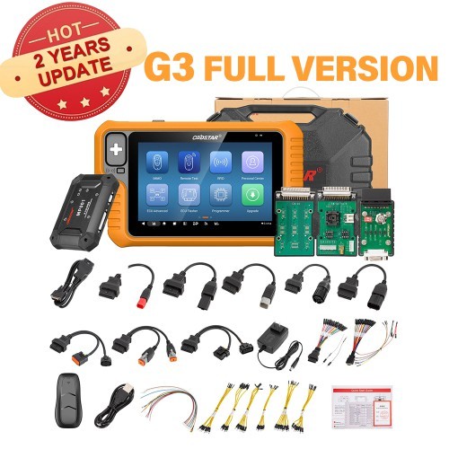 2026 OBDSTAR X300 Classic G3 Full Version Support Cluster Calibration, ECU Flasher, Airbag Reset, Test Platform For Car/ HD/ E-Car/ Moto/ Marine