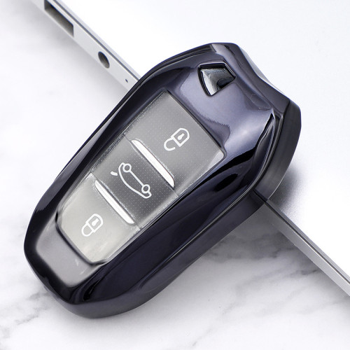 For Citroen style car key TPU protective cover，please choose color