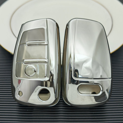 For Audi style car key TPU flip protective cover，please choose color