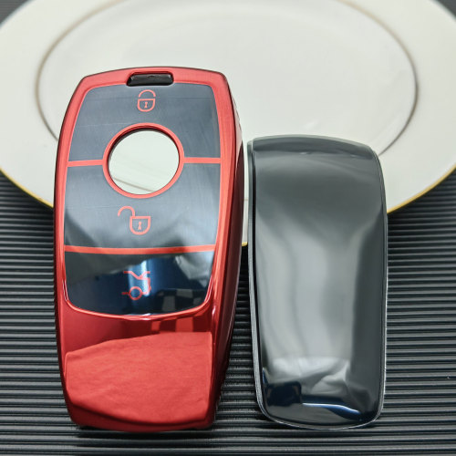 For Benz style car key TPU protective cover，please choose color