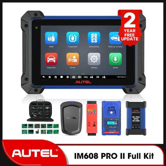 2026 Autel MaxiIM IM608 PRO II (Autel IM608 II) Full Kit with JVCI+ Plus IMKPA Accessories , Get Free G-Box3 APB112