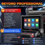 2025 Autel MaxiCOM MK906S PRO II -TS TPMS Diagnostic Scanner with ECU Coding, Bi-directional Control, and 2 Free Autel TPMS MX-Sensor