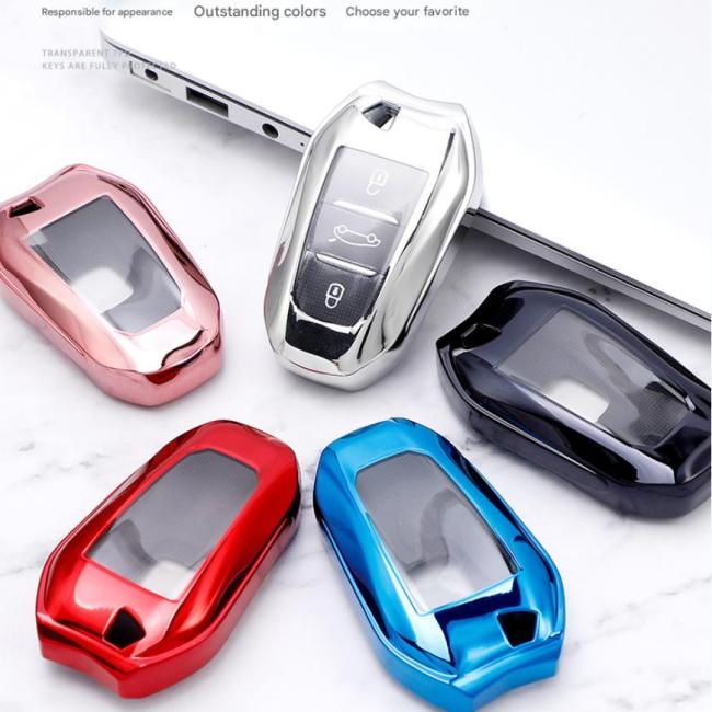 For Citroen style car key TPU protective cover,please choose color