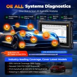 2025 Autel MaxiCOM MK906S PRO II -TS TPMS Diagnostic Scanner with ECU Coding, Bi-directional Control, and 2 Free Autel TPMS MX-Sensor