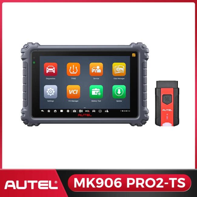 2026 AUTEL MK906 Pro2-TS Scanner with TPMS Functions ECU Coding, Bi-directional Control, Upgrade Ver of MS906 PRO-TS/ MS906 PRO/ MS906