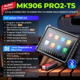 2026 AUTEL MK906 Pro2-TS Scanner with TPMS Functions ECU Coding, Bi-directional Control, Upgrade Ver of MS906 PRO-TS/ MS906 PRO/ MS906