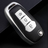 For Ford style car key Leather-textured TPU protective cover，please choose color