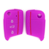 For VW style car key silicone protective cover，please choose color
