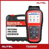 AUTEL TS508WF Car Diagnostic Tester with Computer Decoding, Troubleshooting, Tire Pressure Monitor, and 4 Free Sensors