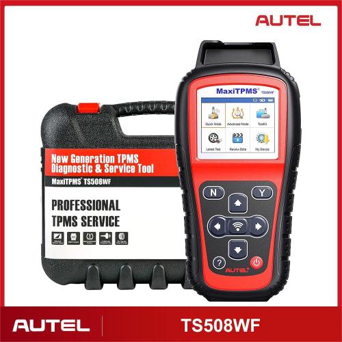 AUTEL TS508WF Car Diagnostic Tester with Computer Decoding, Troubleshooting, Tire Pressure Monitor, and 4 Free Sensors