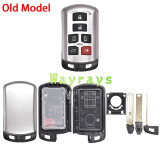 For Toyota Sienna key shell   without logo,the new model's color is different from the old model, don't have lights, but it feels better and is more durable than the old one. new model by default delivery.