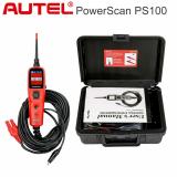 Autel PowerScan PS100 Electrical System Diagnostic Tool , Highly Reliable Circuit Tester Power Injection Test Leads