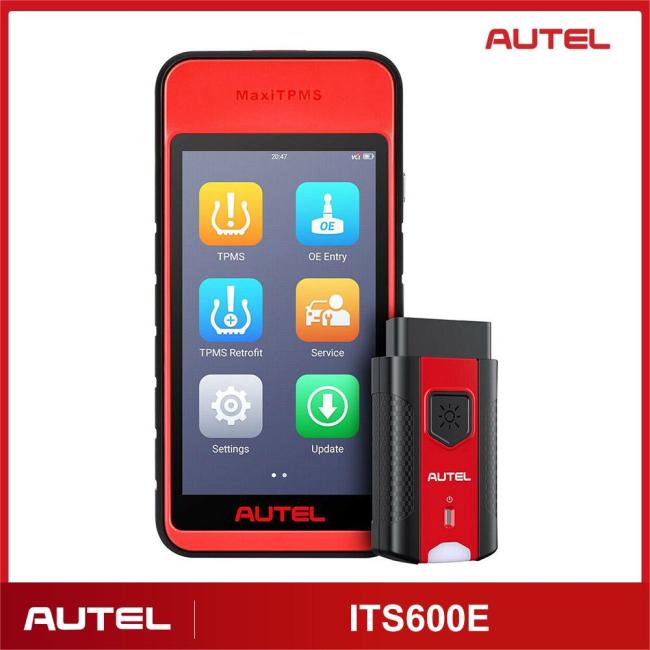 Autel MaxiTPMS ITS600E TPMS Relearn Tools , TPMS Programming Tool ,Activate/Relearn All Sensors TPMS Diagnostics 4 Reset Functions