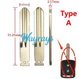 For Nissan key blade