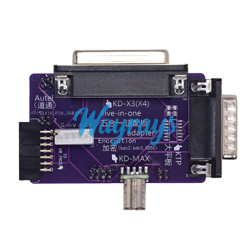 2026 OEM BDC3 8-in-1 Adapter Kit for VAG 5C 5D BMW Encrypted Key Programming & Matching ，Work with KD-X4/ KD-MAX/ VVDI Key Tool Plus