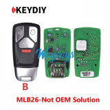 Keydiy MLB-26 FSK 434mhz remote for Audi,Not OEM solution