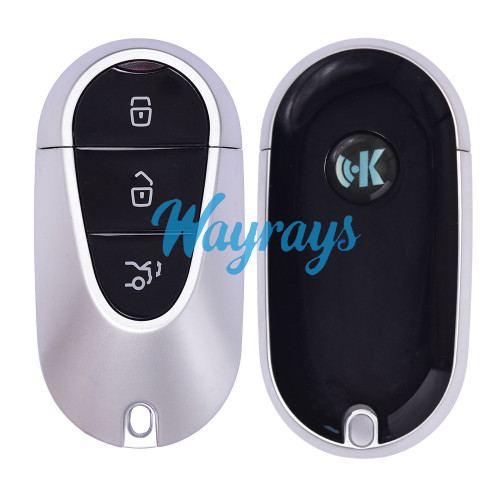 Keydiy ZB29-3 smart remote，For 46.47.48.49.4A、MQB48、5C chip types, match it to the car after generating it