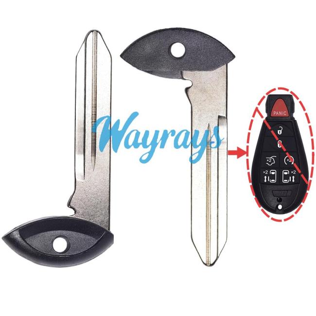 For Chrysler Dodge JeepFobik emergency key blade