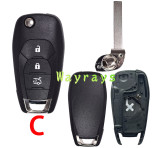 For Chevrolet key shell without logo